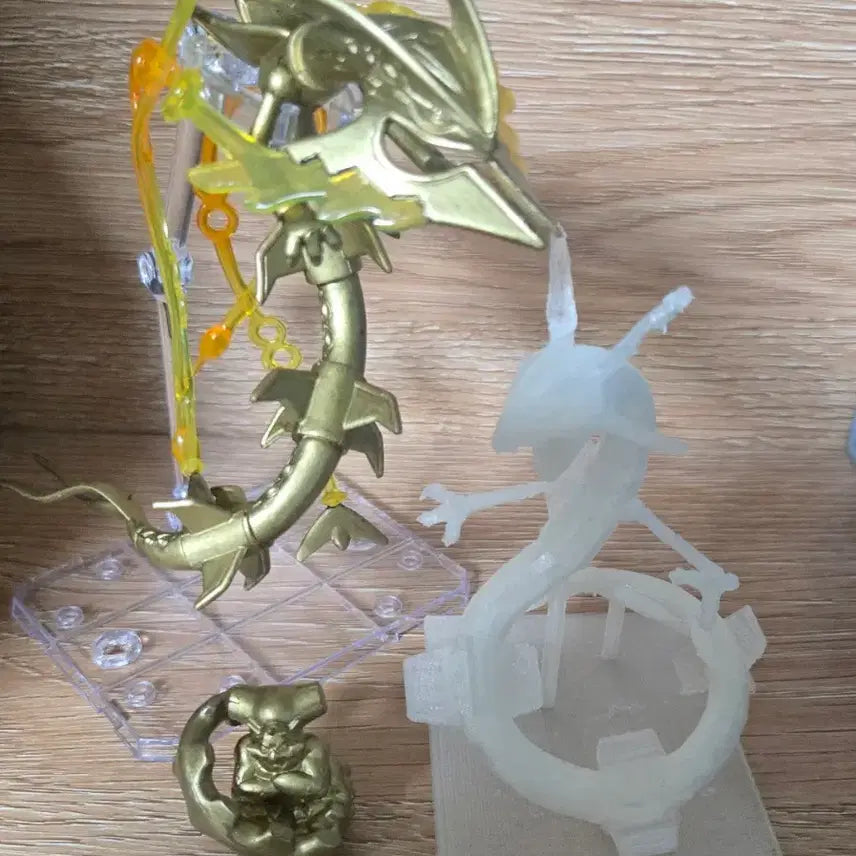 [BUNJANG] Mega Rayquaza, Rayquaza, Landorus Repainted &amp; 3D Printed Figures Bundle / 메가레쿠쟈, 레쿠쟈, 랜드로스 피규어 일괄