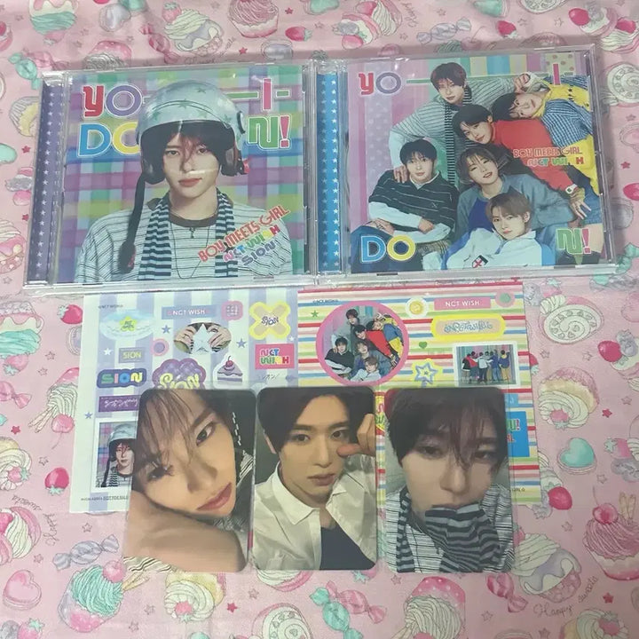 [BUNJANG] NCT WISH Yoishidon Bohmitgirl Siyon Bundle Set Photocard / 엔시티위시 요이돈 보밋걸 시온 개인반 + 단체 일괄양도