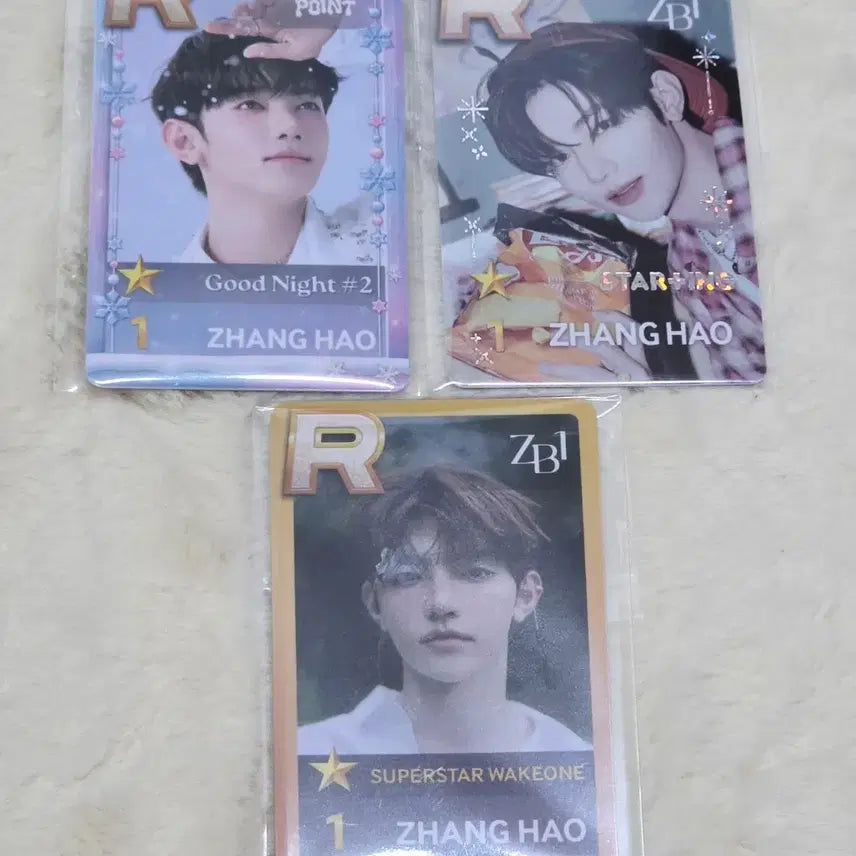 [BUNJANG] ZB1 Zhang Hao Photocard Bundle Set / 엔더블 제베원 슈퍼스터 장하오 포카일괄