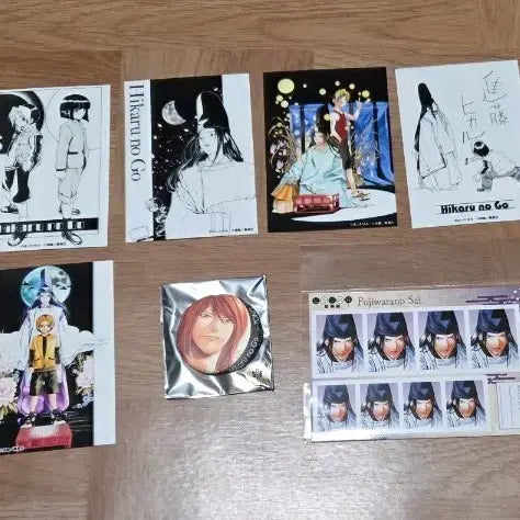 [BUNJANG] Hikaru no Go Original Art Exhibition Certified Photo Kuzuki Ghost Go Master / 히카루의 바둑 원화전 사이 증명사진 쿠지 고스트바둑왕