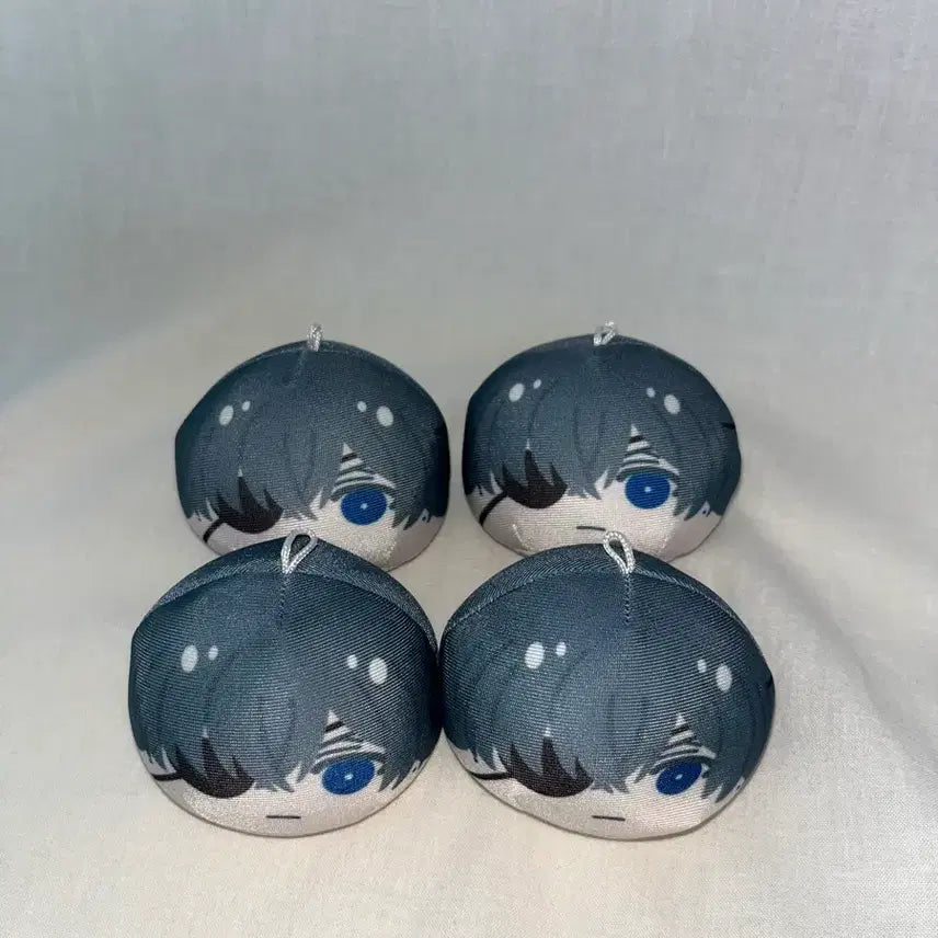 [BUNJANG] Black Butler Ciel Manju Keychain Doll Bundle Set / 흑집사 시엘 만쥬 키링 인형 일괄