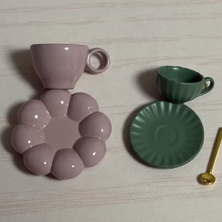 [BUNJANG] Miniature Teacup Set (Obitsu 11 Accessories) / 미니어쳐 찻잔 세트(오비츠 11 소품)