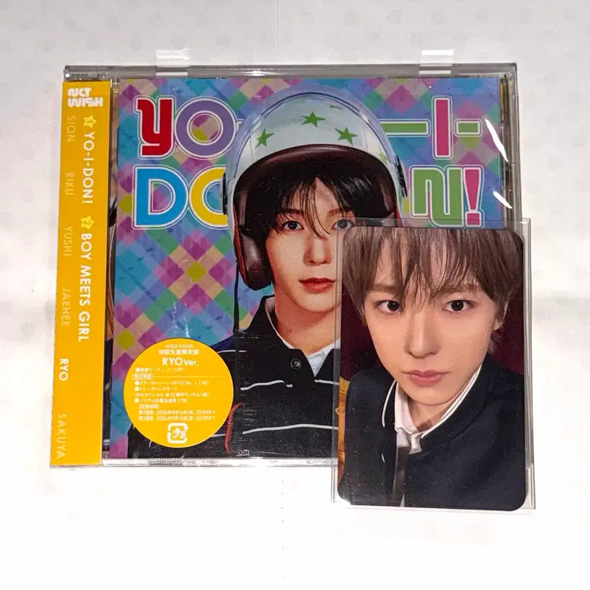 [BUNJANG] NCT WISH Ryo Yoiyodong Bommit Girl Japan Album First Press Limited Edition Individual Version / 엔시티 위시 료 요이동 보밋걸 일본 앨범 초회한정반 개인반