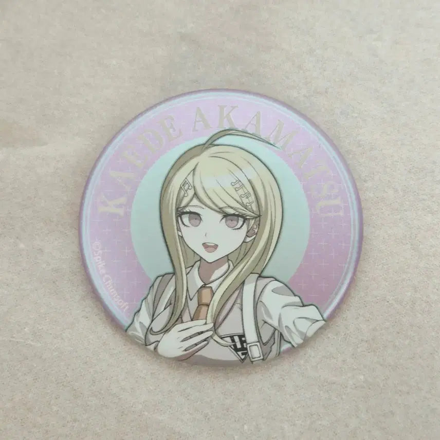 [BUNJANG] Danganronpa V3 Akamatsu 15th Anniversary Can Badge / 단간론파 v3 아카마츠 뱃지 15주년 캔뱃지