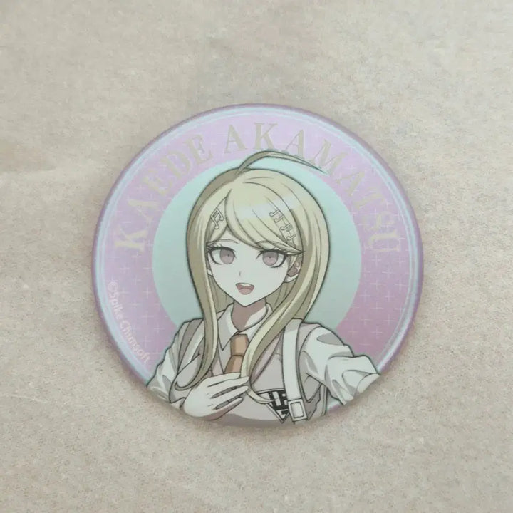 [BUNJANG] Danganronpa V3 Akamatsu 15th Anniversary Can Badge / 단간론파 v3 아카마츠 뱃지 15주년 캔뱃지