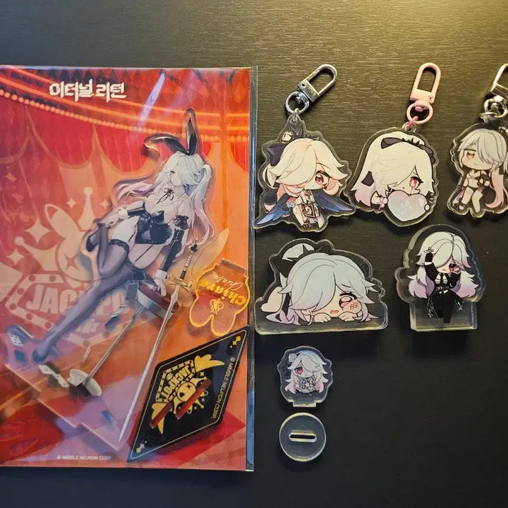 [BUNJANG] Eternal Return Kiara Acrylic Standee Bundle / 이터널리턴 키아라 굿즈 팝니다 (이리 키아라)