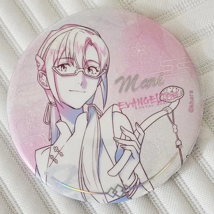 [BUNJANG] Evangelion Shanghai Pop-up Mari Makinami Illustrious Can Badge / 에반게리온 상하이 팝업 마리 캔뱃지