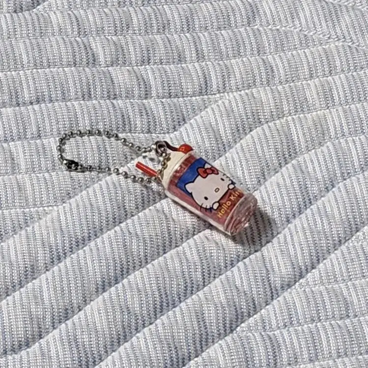 [BUNJANG] Sanrio Hello Kitty Drink Charm / 산리오 헬로키티 키링