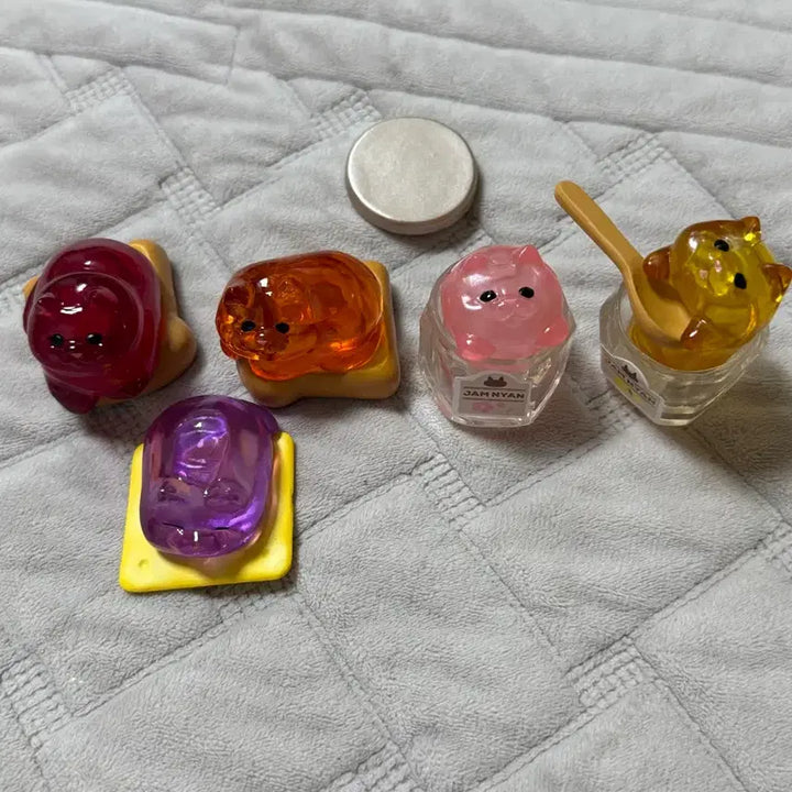 [BUNJANG] Jam Animal Gacha 5-Piece Set / 잼 가챠/ 잼동물 가챠