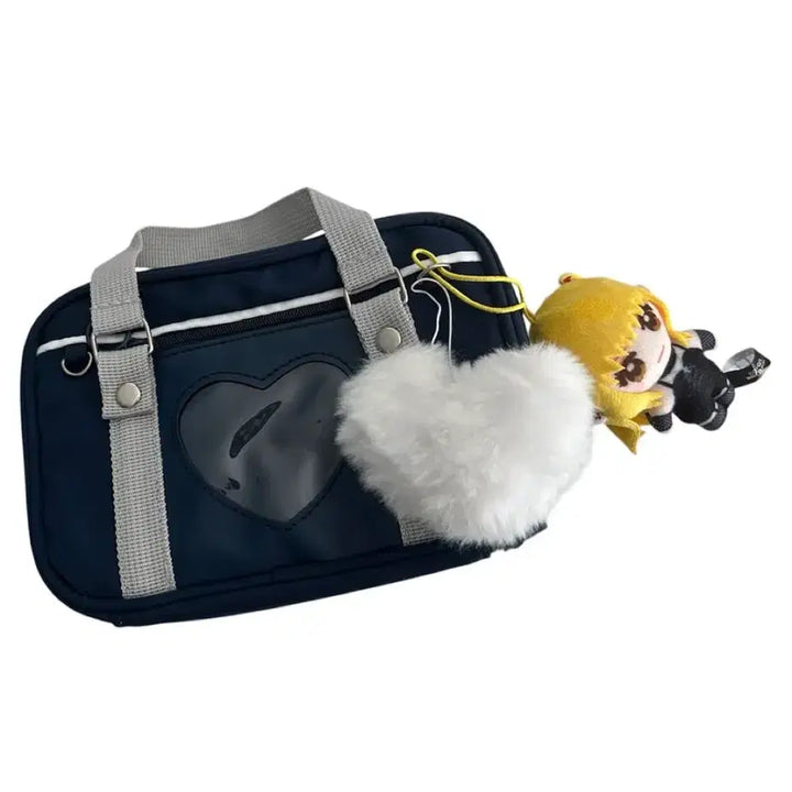 [BUNJANG] Itabag Pouch &amp; Keyring Set (Japanese High School Girl &