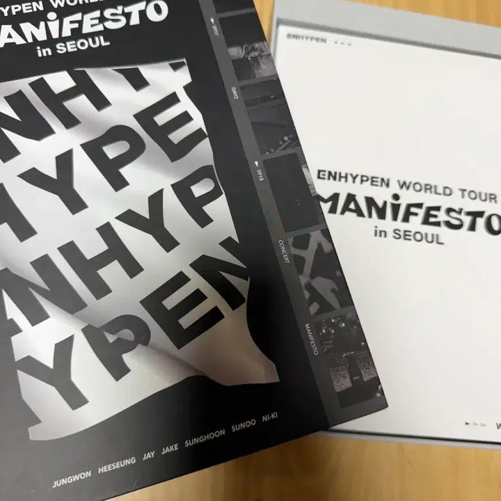 [BUNJANG] ENHYPEN World Tour Manifesto in Seoul DVD / 엔하이픈 월드 투어 매니페스토 인 서울 디비디