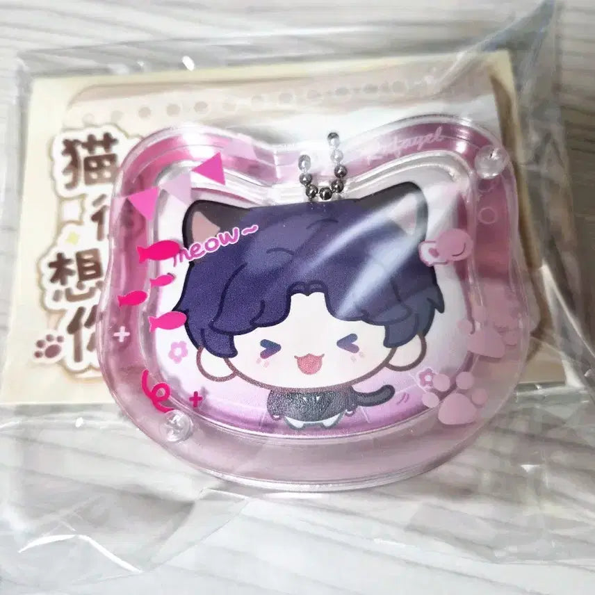 [BUNJANG] Love &amp; Deep Space Giuk Cat Butler Badge Bundle Set / 럽딥 러브앤딥스페이스 냥집사 기욱 뱃지 굿즈 공식 비공식