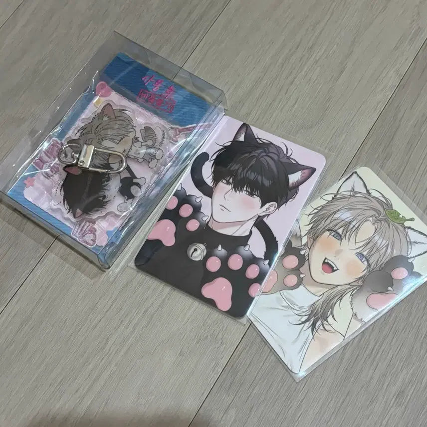 [BUNJANG] Mr. Blue Lenticular Acrylic Keyring Set / 사용후반품불가 렌티큘러 아크릴키링 세트