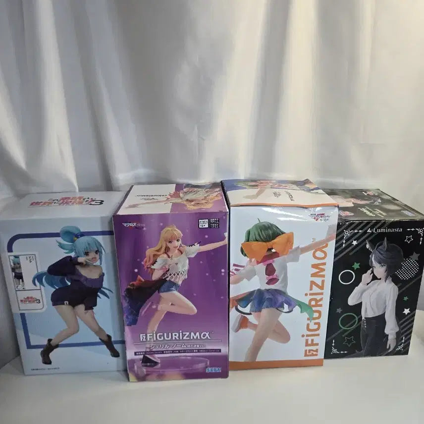 [BUNJANG] Set of 4 Figures / 피규어 일괄 4종 세트