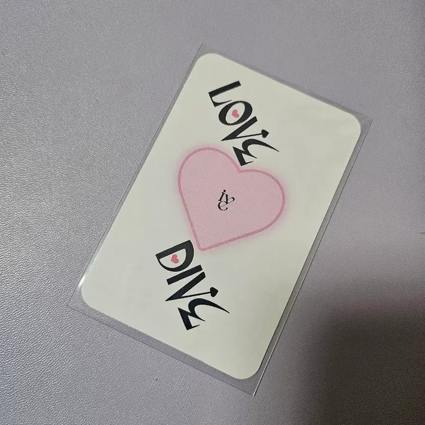 [BUNJANG] IVE Jang Wonyoung Love Dive Photococard / 아이브 장원영 러브다이브 사운드웨이브  포카 양도