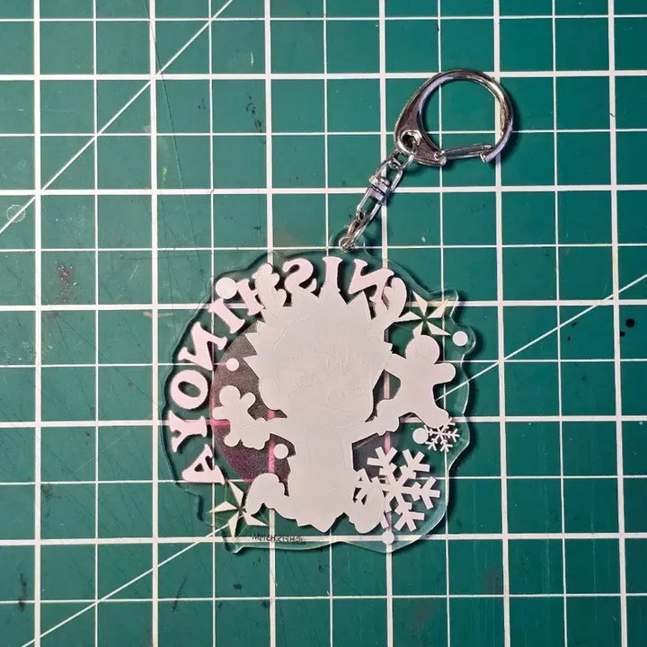 [BUNJANG] Haikyuu!! Nishinoya Christmas Large Acrylic Keychain / 하이큐 니시노야 크리스마스 대형 아크릴 키홀더 판매합니다.