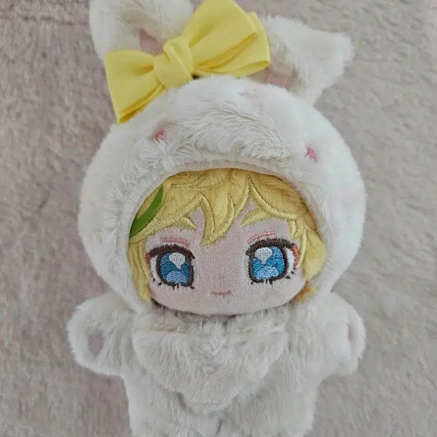 [BUNJANG] Ensemble Stars Usagi Plush Ribbon Pin / 앙스타 토끼누이 우사기누이 리본핀