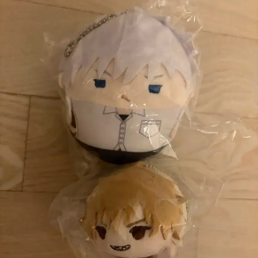 [BUNJANG] Gojo Satoru Fuwa Fuwa Plush &amp; Denji Plush Bundle / 고죠사토루 후와 / 덴지 누이 일괄 판매