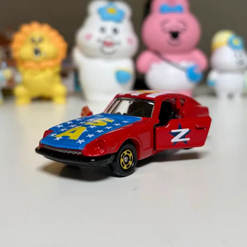 [BUNJANG] Tomica Apita Nissan Fairlady Z USA Flag Diecast Model / 토미카 Apita 닛산 페어레이디 미국 미니카 다이캐스트