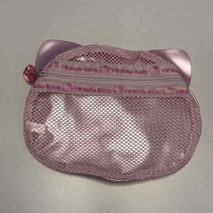 [BUNJANG] Vintage Kitty Face Pouch / 고전 키티 파우치