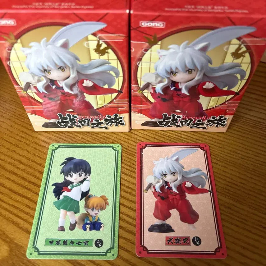 [BUNJANG] Pop Mart Inuyasha Figure Bundle Set - Kagome, Inuyashsa (Sealed) / 일괄)팝마트 이누야샤 피규어 가영 이누야샤 미개봉