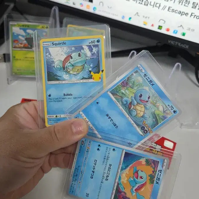 [BUNJANG] Pokemon Card Charmander, Squirtle, Bulbasaur 25th Anniversary Set / 포켓몬카드 이상해씨, 파이리, 꼬부기