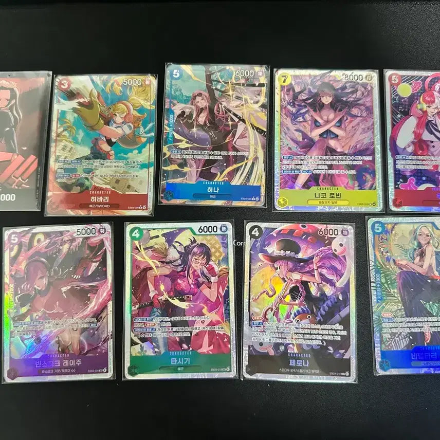 [BUNJANG] One Piece Heroines Trading Cards / 마지막 가격 원피스 카드 히로인즈 나온것들