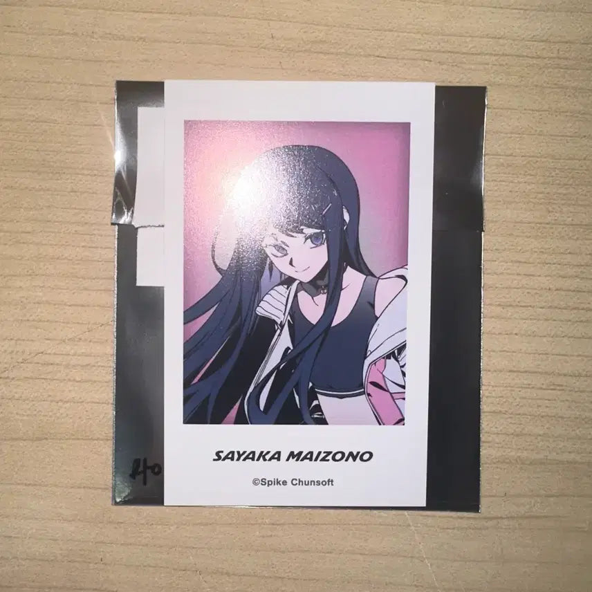 [BUNJANG] Danganronpa Sayaka Maizono Round1 Cheki / 단간론파 무인 마이조노 라운드원 체키