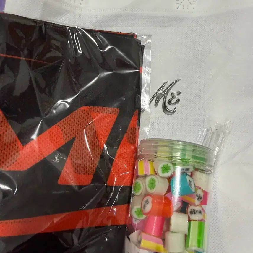 [BUNJANG] fromis_9 Music Core Candy Eco-Bag / 프로미스나인 음악중심 역조공 사탕 슬로건 폴리에코백