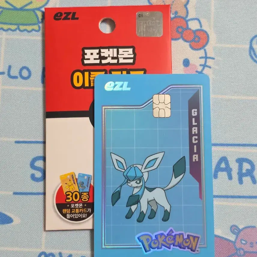[BUNJANG] Pokemon Glaceon Transportation Card / 포켓몬 교통카드 이즐 글레이시아