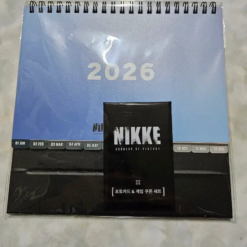 [BUNJANG] Nikke x Dujjim Collaboration 2026 Calendar SD Version Photocard / 니케 두찜 콜라보 2026년 달력 SD버젼 포토카드 판매
