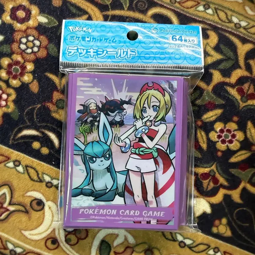 [BUNJANG] Pokemon Official Card Sleeves (Joo Hye Edition) - Sealed, 64 Count / 포켓몬 카드 정품 슬리브 주혜 미개봉 급처