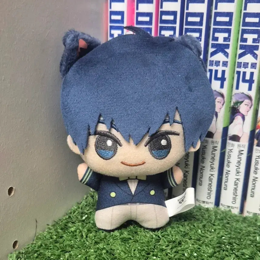 [BUNJANG] Blue Lock Isagi Yoichi Nyaruto Town Nui Chibi Plush / 블루록 이사기 요이치 냥자 타운 누이 치비구루미