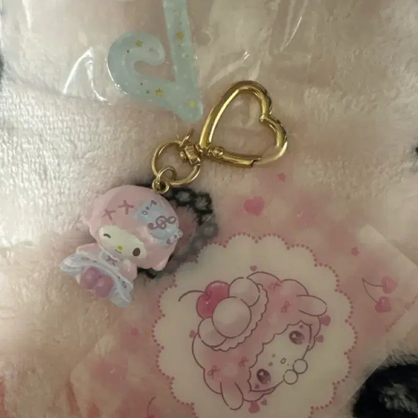 [BUNJANG] Sanrio My Sweet Piano Musical Note Keychain &amp; Dolly Mix Card Bundle Set / 산리오 마이스위트피아노 음표키링,돌리믹스카드 일괄