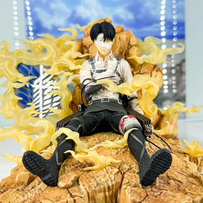 [BUNJANG] Freedom Studio Levi Resin Figure Attack on Titan / 프리덤 freedom 리바이 레진 진격의거인 레진 피규어