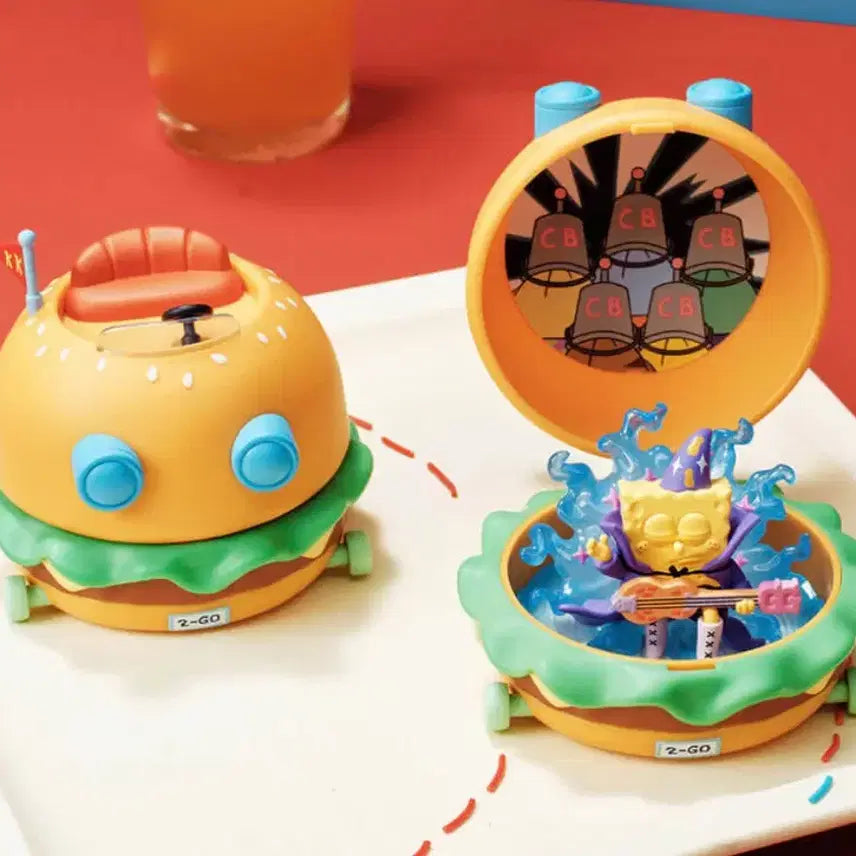 [BUNJANG] Pop Mart SpongeBob Hamburger Random Figure / 팝마트 스폰지밥 햄버거 랜덤 피규어 판매합니다
