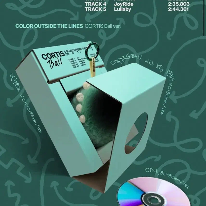 [BUNJANG] KORUTIS Ball (Unsealed, Photocard Excluded) / 코르티스 볼(개봉)(포카X)