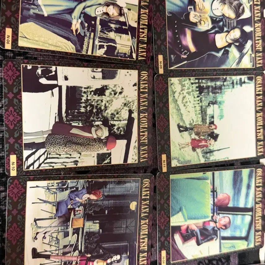 [BUNJANG] Yazawa Ai Nana China Bandai Namco Official Card Collection Set / 야자와아이 나나 중국 반다이남코 공식 카드 컬렉션