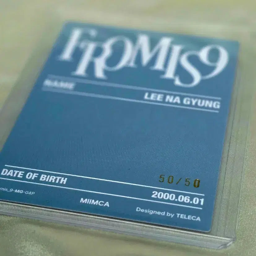 [BUNJANG] fromis_9 Lee Nagyung Limited Edition 50 Magazine Photocard / 프로미스나인 테레카 이나경 50한정 매거진.fromis9