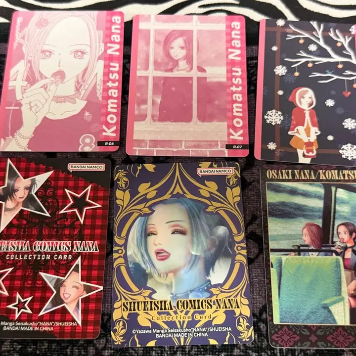 [BUNJANG] Yazawa Ai Nana China Bandai Namco Official Card Collection Set / 야자와아이 나나 중국 반다이남코 공식 카드 컬렉션