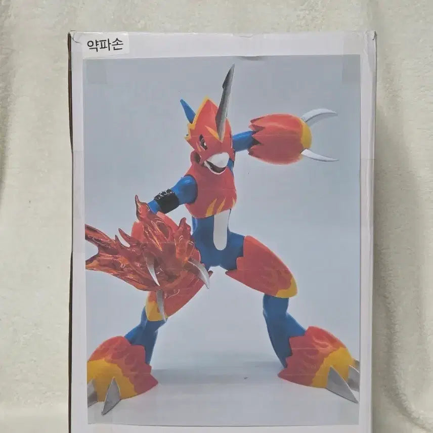 [BUNJANG] Digimon FlameDramon Figure / 디지몬 화염드라몬 피규어
