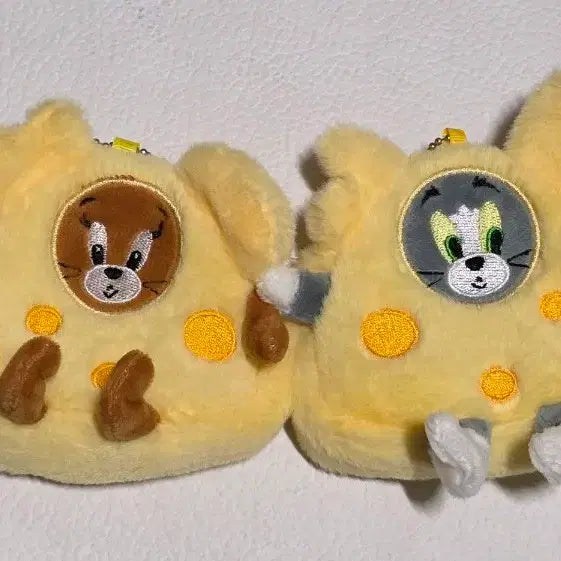 [BUNJANG] Tom and Jerry Cheese Keychain Figure Coin Pouch / 톰과 제리 치즈 키링 피규어 인형 동전지갑