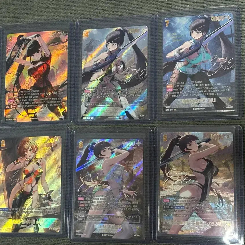 [BUNJANG] Stellar Blade Nibel Arena SPR Set / 니벨아레나 스텔라블레이드 SPR 14장 일괄