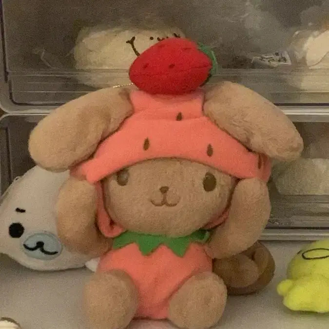 [BUNJANG] Usajikin Strawberry Plush / 우사즈킨 딸기