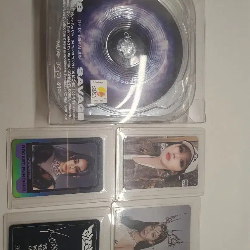 [BUNJANG] Aespa Savage Album Photocard Set / 에스파 aespa SAVAGE 앨범 포토카드 세트