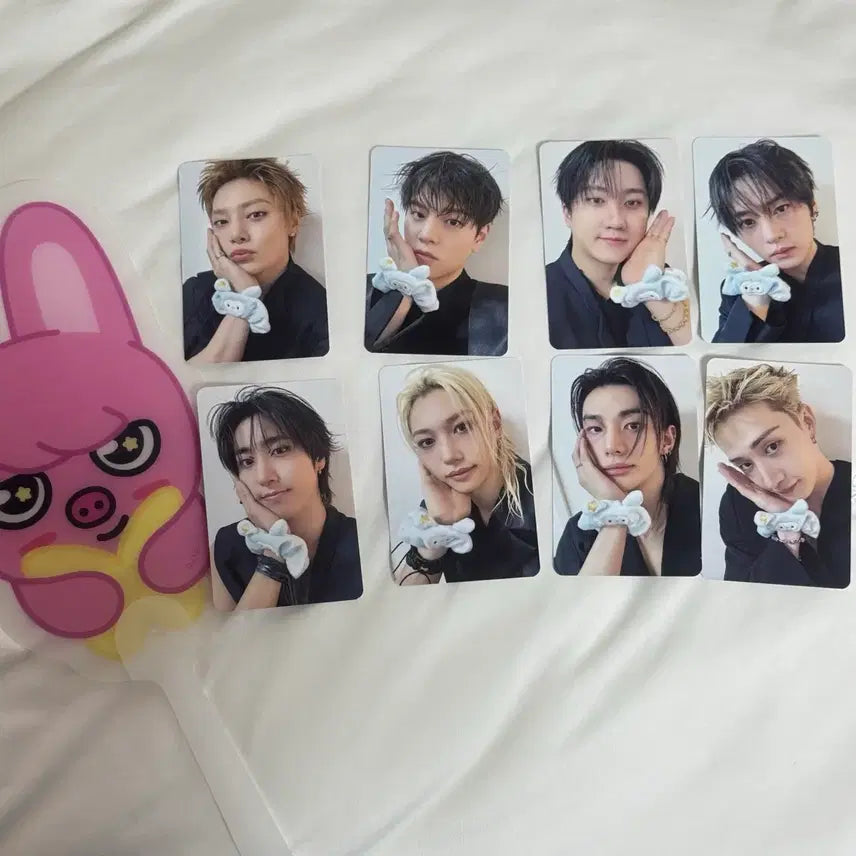 [BUNJANG] Stray Kids SKZOO Run It Concert Admission Gift Photocard Set + Dwaekki Fan / 스트레이키즈 스키즈 런잇 콘서트 입장기프트 포토카드 세트 돼끼부채