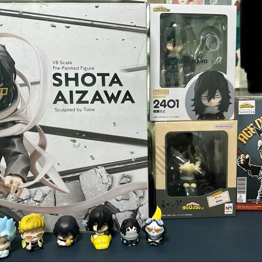 [BUNJANG] Kotobukiya Aizawa &amp; Mic Lookup Nendoroid Figures / 나히아 히로아카 아이자와 코토부키야 마이크 피규어 룩업 넨도