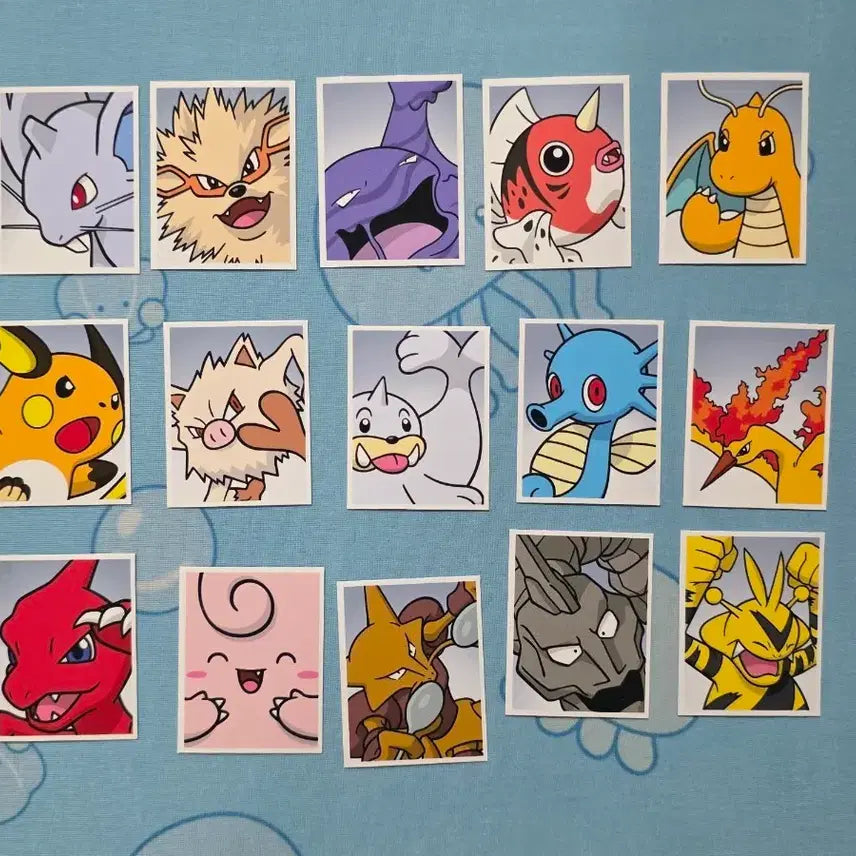 [BUNJANG] Pokemon Proof Photos Set 3 Bundle / 일괄) 포켓몬스터 증명사진 3탄