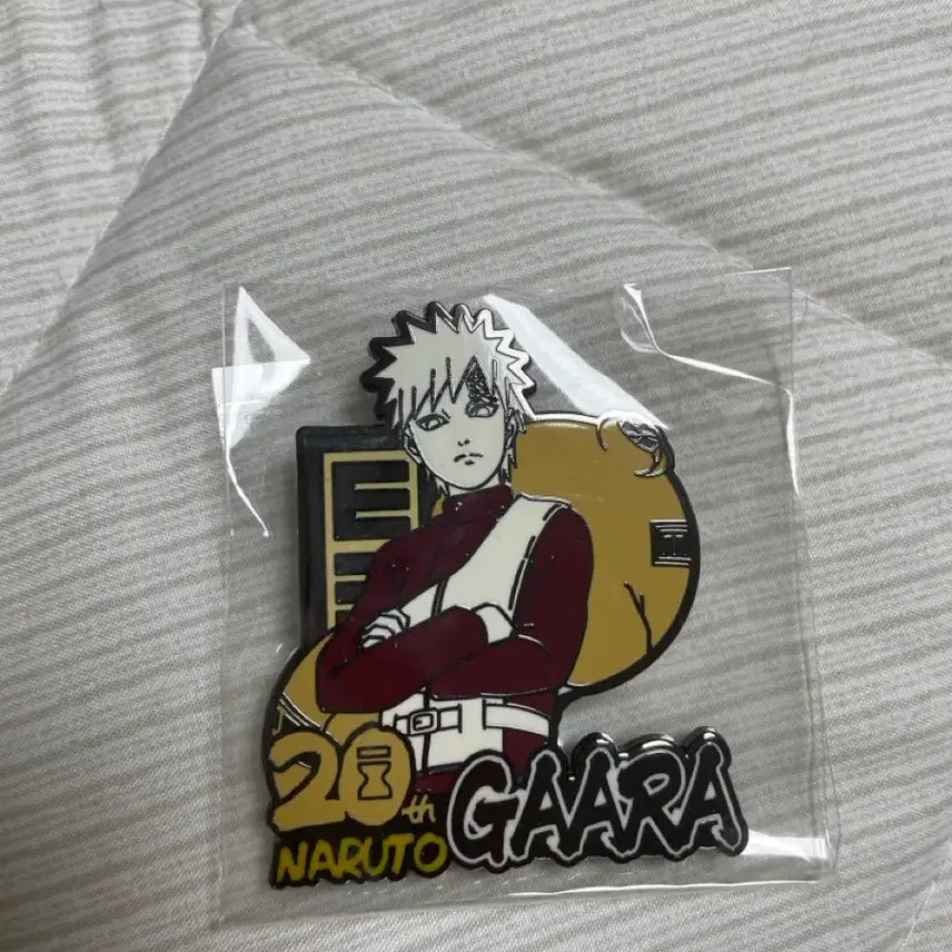[BUNJANG] Naruto Gaara Metal Pin Badge / 나루토 금속 뱃지 가아라