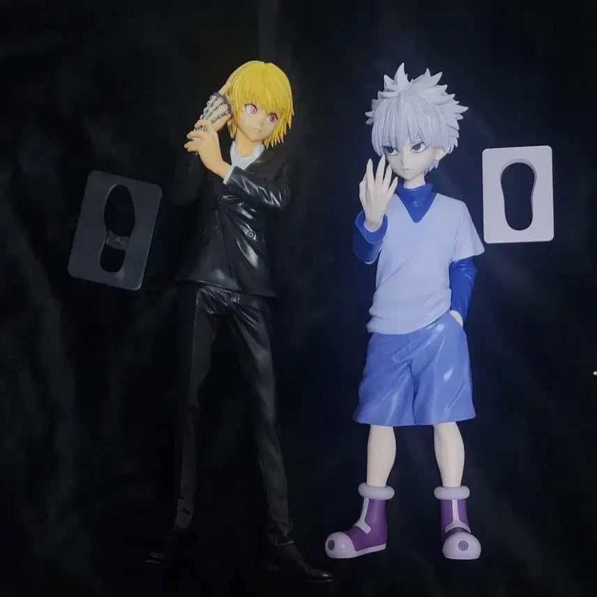 [BUNJANG] Hunter x Hunter Kracrica &amp; Killua Figure Bundle Set / (일괄) 헌터x헌터 피규어 판매. 헌헌 굿즈 판매. 크라피카. 키르아